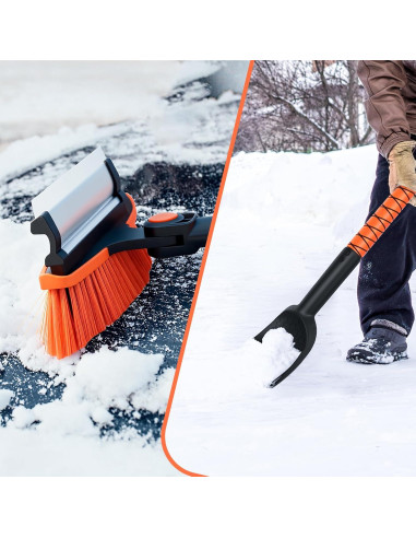 Cepillo de Nieve y Raspador de Hielo SIOKIUU CY-0122 110 cm