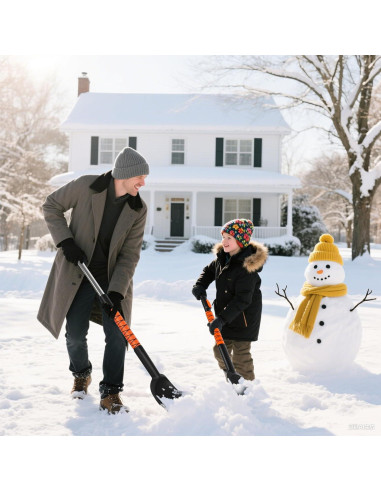 Cepillo de Nieve y Raspador de Hielo SIOKIUU CY-0122 110 cm