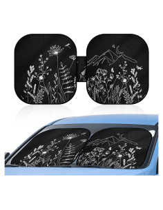 Sombrilla Plegable para Parabrisas Linsdala 150x80 cm UV