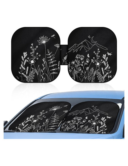 Sombrilla Plegable para Parabrisas Linsdala 150x80 cm UV