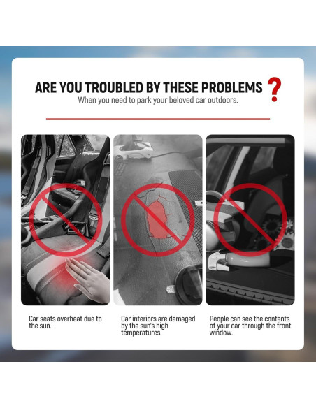 Sombrilla Plegable para Parabrisas Linsdala 150x80 cm UV