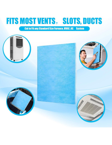 Filtros de Aire Reutilizables Frienda 6 Pcs 63.5 x 40.6 cm