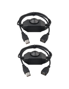 Interruptor Regulador LED Onite 2PCS USB 1m Ajustable