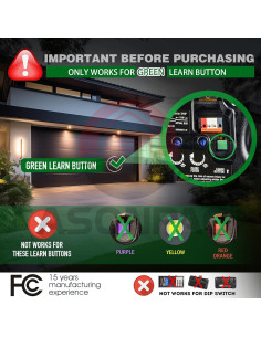 Control Remoto de Puerta de Garaje LiftMaster 81LM 850CB 2