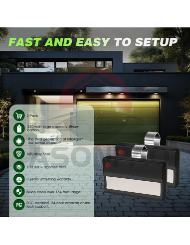 Control Remoto de Puerta de Garaje LiftMaster 81LM 850CB