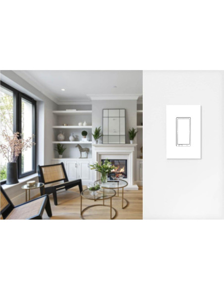 Atenuador Z-Wave Enbrighten 58438, Control Voz, 3 Vías