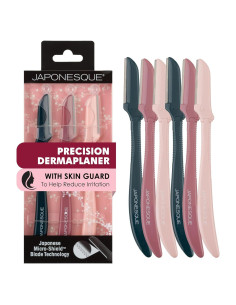 Cuchillas de Dermaplaning Facial JAPONESQUE - 6 Piezas