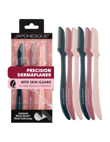 Cuchillas de Dermaplaning Facial JAPONESQUE - 6 Piezas