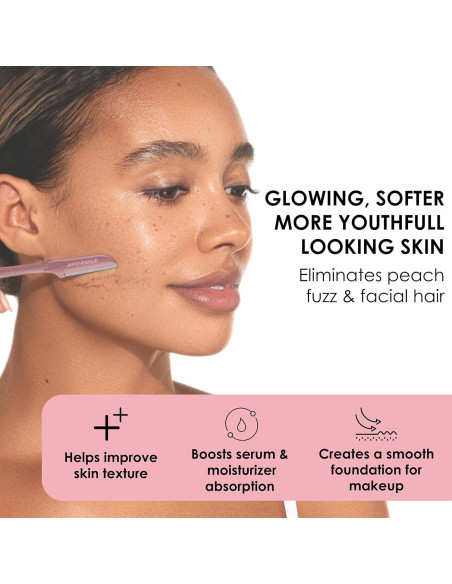 Cuchillas de Dermaplaning Facial JAPONESQUE - 6 Piezas