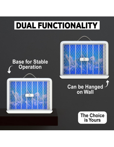 Zapper Eléctrico WBM Inteligente para Insectos 30cm 3.5W