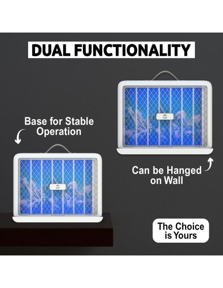 Zapper Eléctrico WBM Inteligente para Insectos 30cm 3.5W