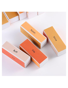 Bloques de Pulido de Uñas Reutilizables SUTOKAKA 4 Pcs