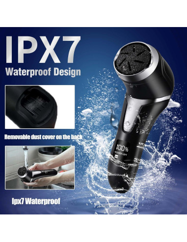 Removedor de Callos Eléctrico Moamdeoy MT-510 con Aspiradora