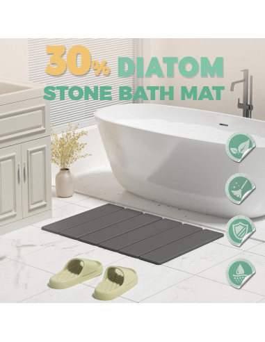 Alfombra de Baño SYIPO Diatomita Antideslizante 60x39 cm