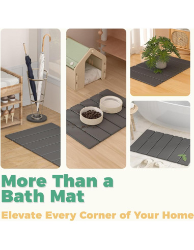 Alfombra de Baño SYIPO Diatomita Antideslizante 60x39 cm