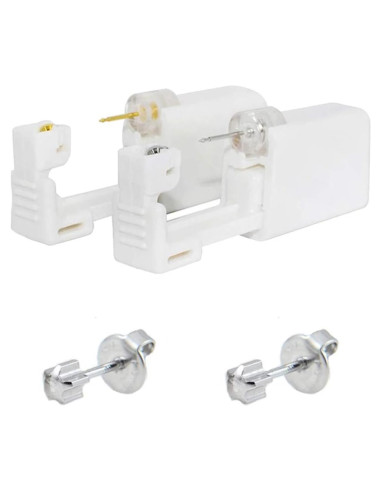 Kit de perforación de orejas Lvyue - 2 unidades estériles