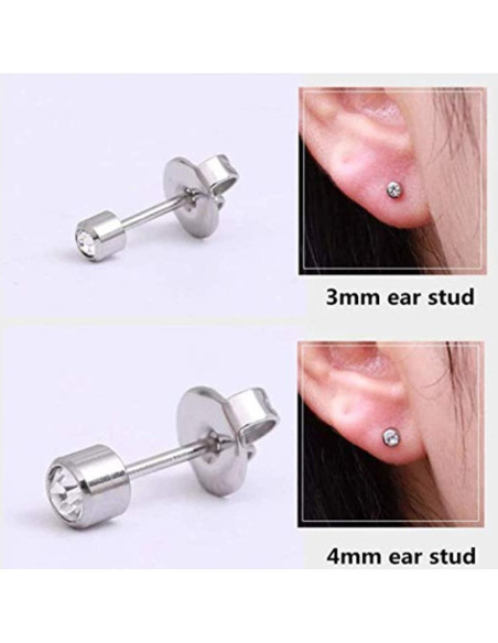 Kit de perforación de orejas Lvyue - 2 unidades estériles