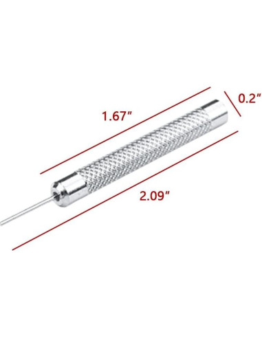 20 Piezas Herramienta de Reparación de Reloj LannuMet 0.8mm