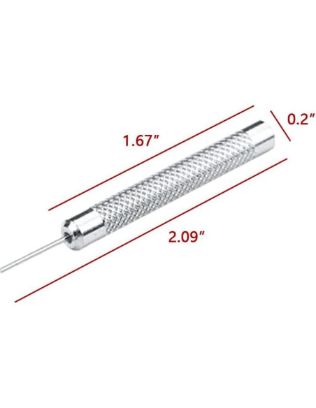 20 Piezas Herramienta de Reparación de Reloj LannuMet 0.8mm