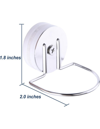 Soporte Magnético para Esponja de Platos LEVOSHUA Acero Inoxidable