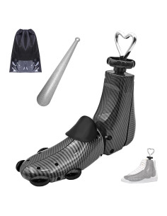 Estirador de Zapatos Ajustable JJDPARTS Unisex Negro