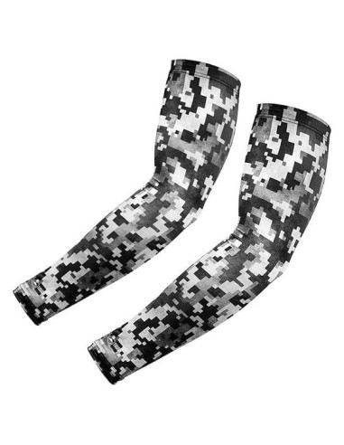 Manguitas de compresión Tough para brazos - Camuflaje 18-20 cm