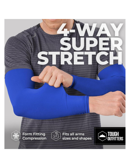 Mangas de Protección Solar Tough Outdoors - UPF 50 - 1 Par