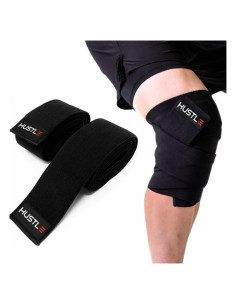 Fajas de Rodilla Hustle Athletics - Soporte Ajustable para Ejercicio