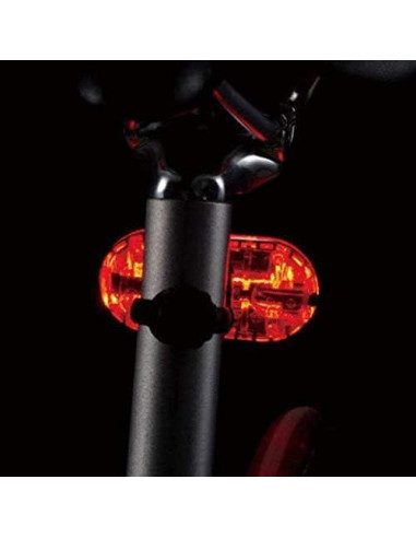 Luz de Seguridad CATEYE Omni 5 Trasera IPX5 120 Lúmenes