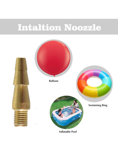 Aguja de Bomba de Aire Haitengwen de Latón - Inflador Multifuncional