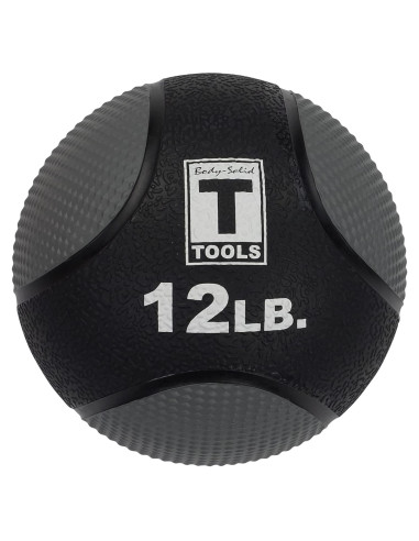 Bola de Medicina de Goma Body-Solid 5.4kg Texturizada
