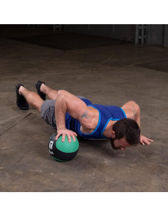 Bola de Medicina de Goma Body-Solid 5.4kg Texturizada 2