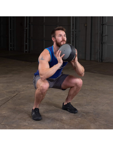 Bola de Medicina de Goma Body-Solid 5.4kg Texturizada