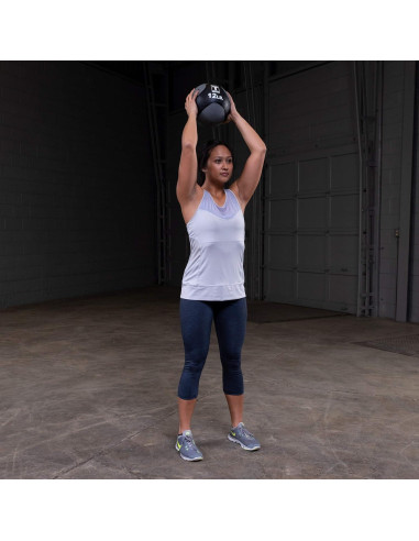 Bola de Medicina de Goma Body-Solid 5.4kg Texturizada