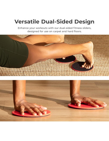 Disco de Ejercicio de Núcleo Doble Cara Sunny Health & Fitness