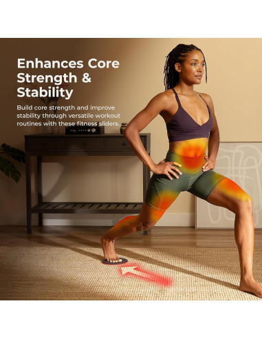 Disco de Ejercicio de Núcleo Doble Cara Sunny Health & Fitness
