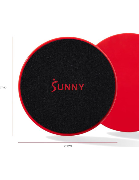 Disco de Ejercicio de Núcleo Doble Cara Sunny Health & Fitness