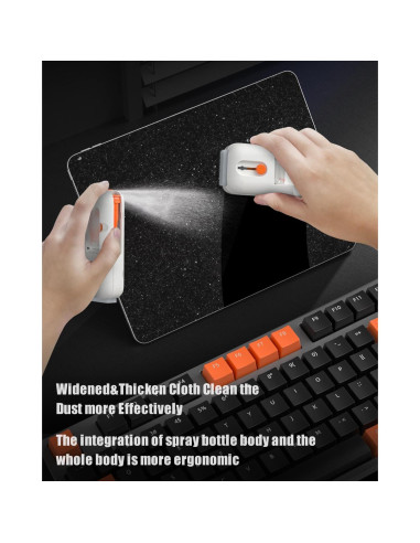 Kit de Limpieza 12 en 1 FOTIPEW para Electrónica Naranja