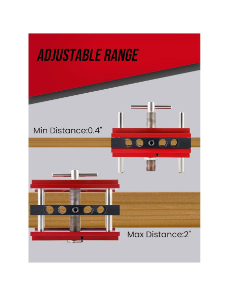 Plantilla de Alineación Automática Lichamp con 6 Guías de Taladro