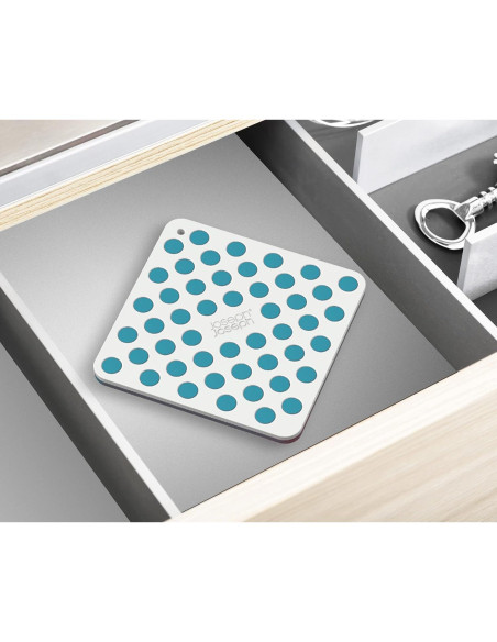 Conjunto de 2 Trivets de Silicona Joseph Joseph Azul/Blanco