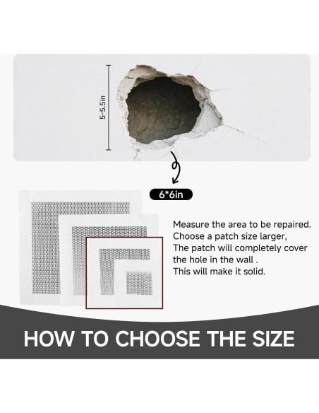 Kit de Parcheo de Pared Moller 19 Piezas Aluminio 2-8"