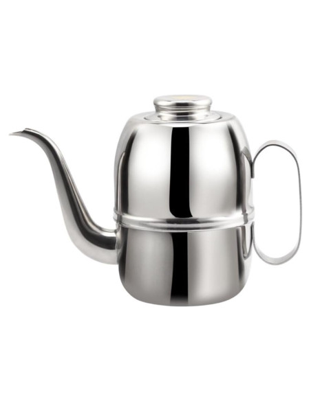 Dispensador de Aceite Acero Inoxidable Zaoalife 150ml 7x13cm