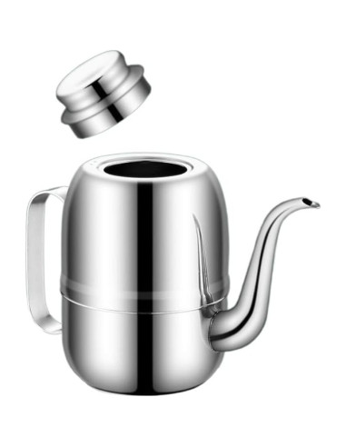 Dispensador de Aceite Acero Inoxidable Zaoalife 150ml 7x13cm