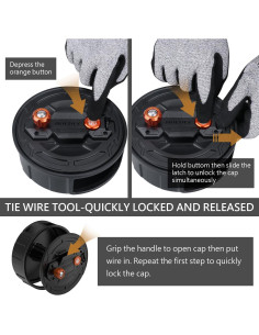 Carrete de Alambre de Aluminio Holdly HLY28 12-18 Gauge 2