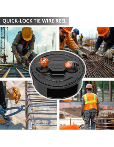 Carrete de Alambre de Aluminio Holdly HLY28 12-18 Gauge