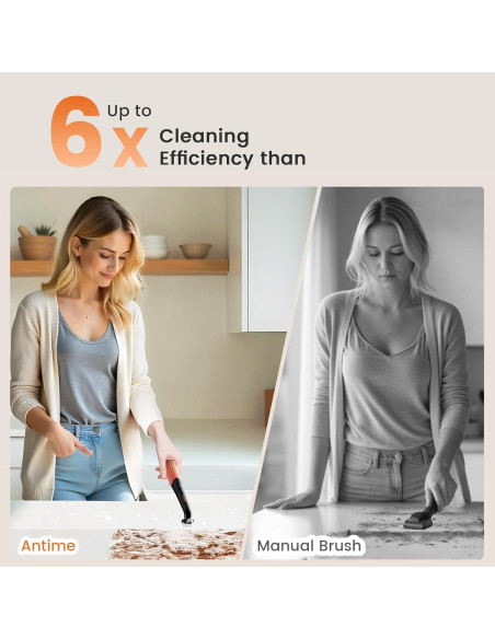 Cepillo Eléctrico Recargable Antime GH1003-C para Limpieza