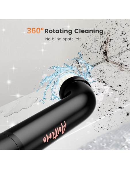 Cepillo Eléctrico Recargable Antime GH1003-C para Limpieza