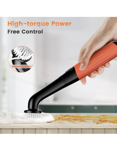 Cepillo Eléctrico Recargable Antime GH1003-C para Limpieza