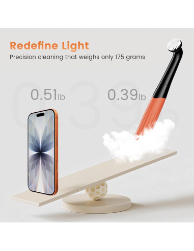 Cepillo Eléctrico Recargable Antime GH1003-C para Limpieza