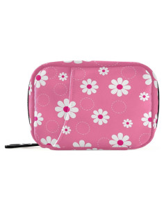Organizador de Pastillas Sletend 604 Floral Portátil 11.68x7.99cm